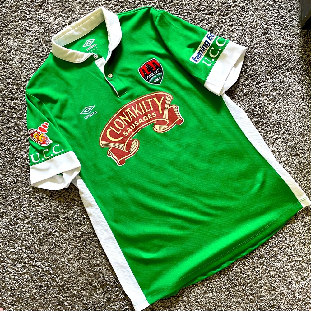 Cork City FC jersey by Umbro, size M